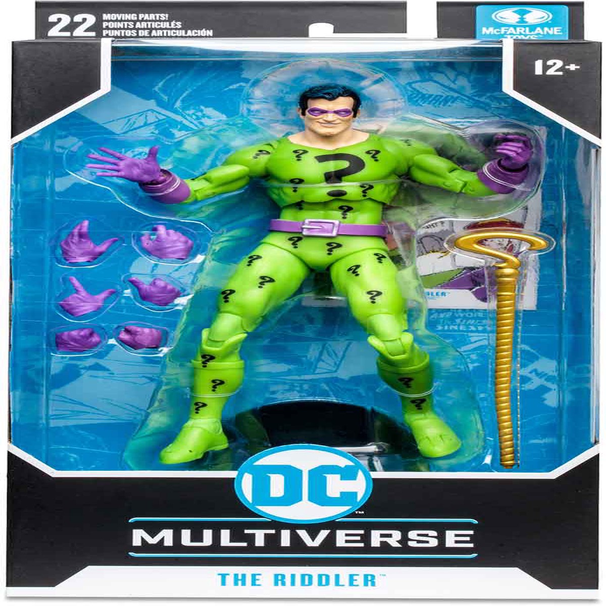 DC Multiverse DC Classic 7 Inch Action Figure – The Riddler Classic (Sub-Standard Packaging)