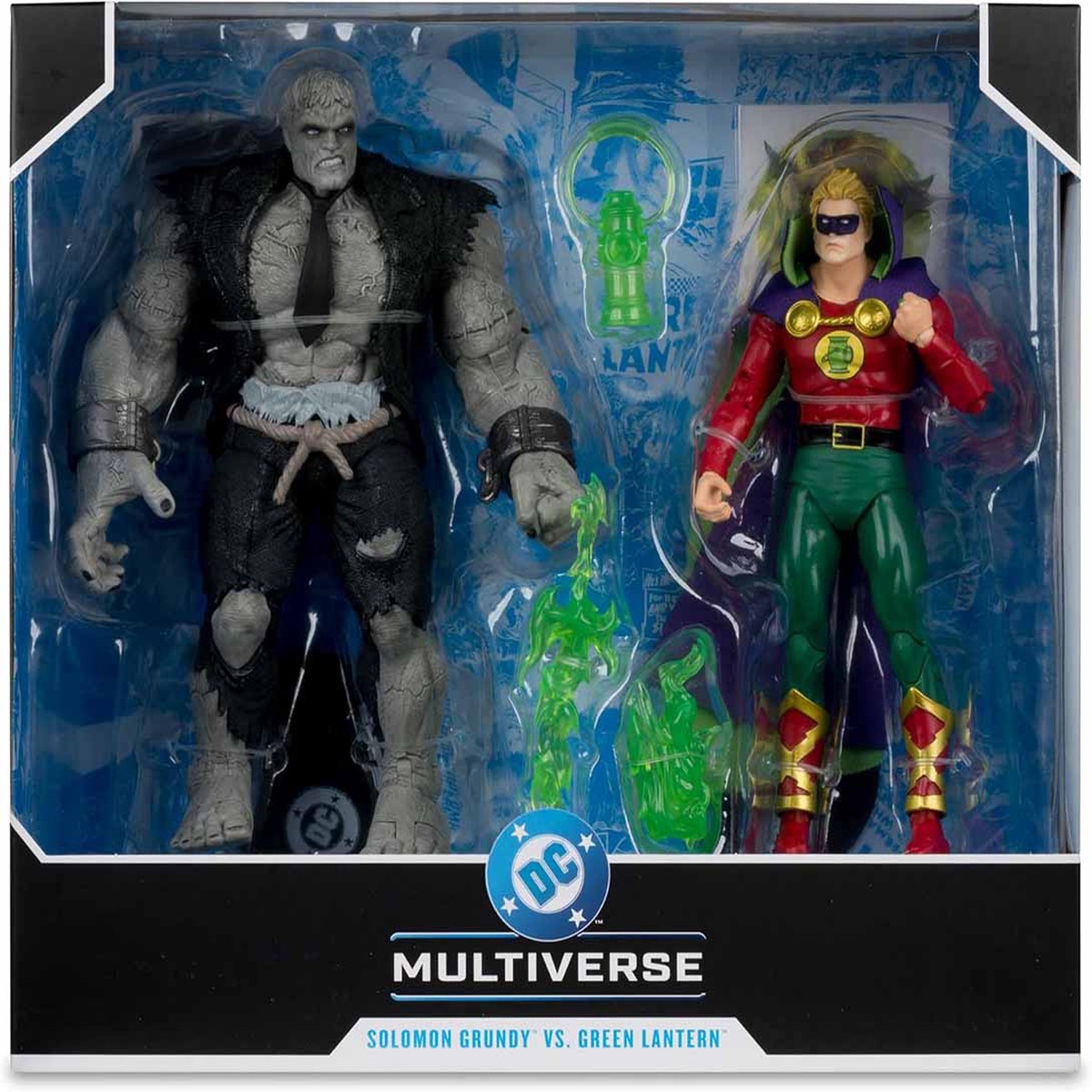 DC Multiverse JSA 7 Inch Action Figure 2-Pack – Solomon Grundy vs Green Lantern