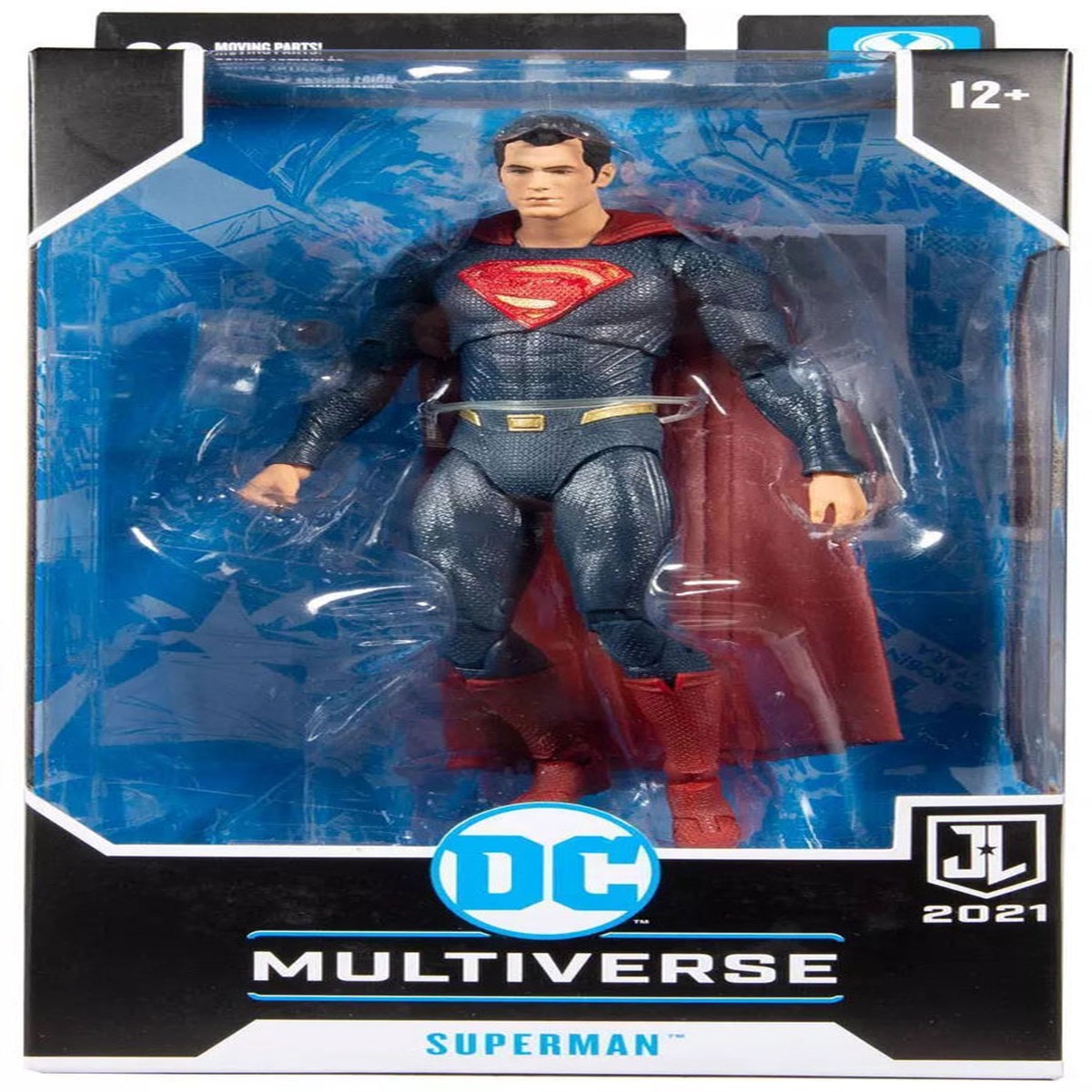 DC Multiverse Justice League 2021 7 Inch Action Figure – Superman Red & Blue Suit