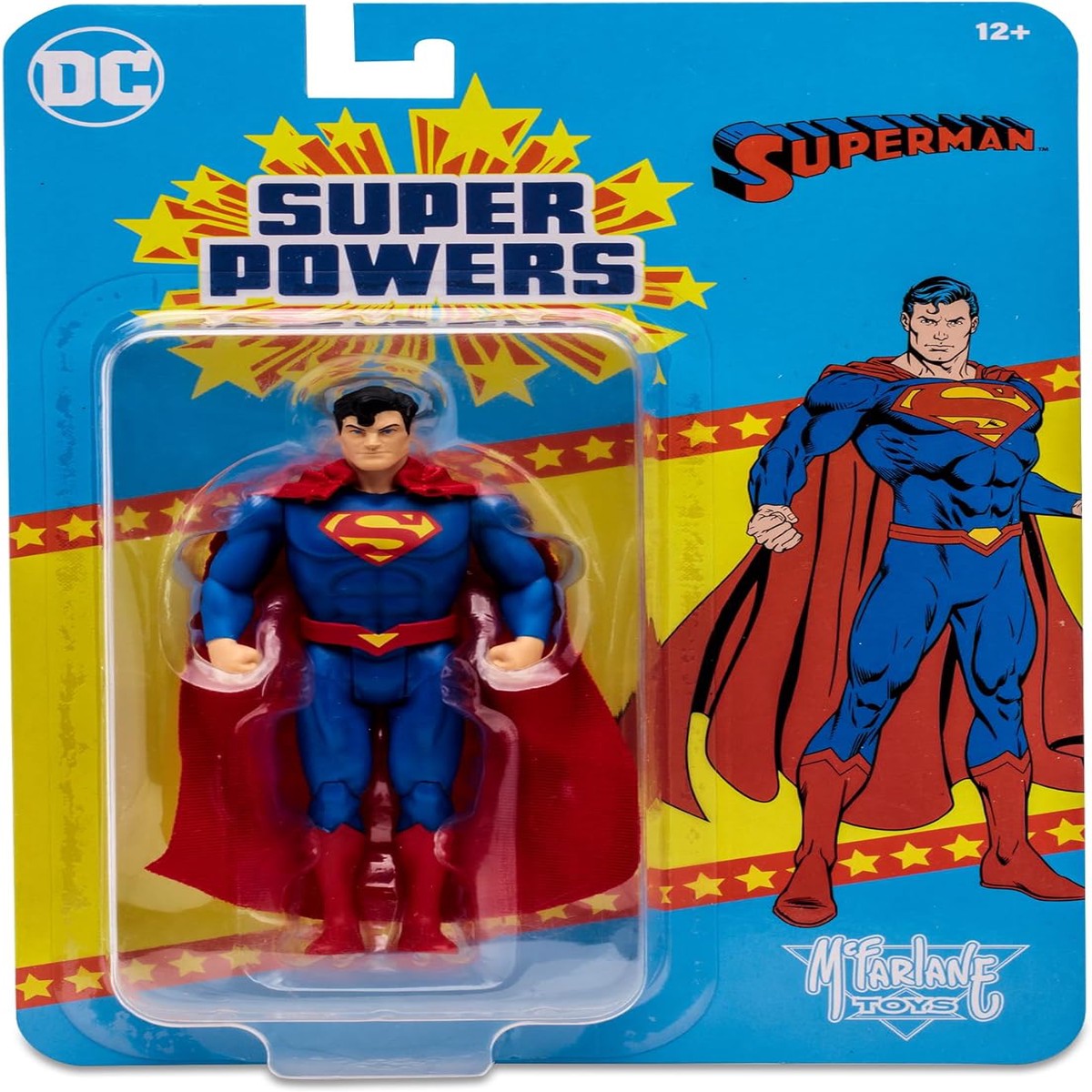 DC Super Powers 4 Inch Action Figure Wave 5 – Superman (Darker Blue Variant)