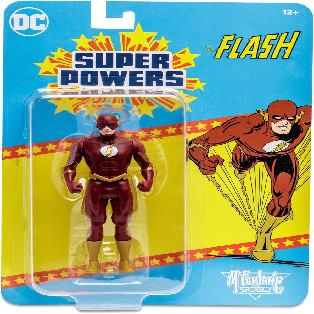 DC Super Powers 4 Inch Action Figure Wave 5 – The Flash (Darker Red Variant)