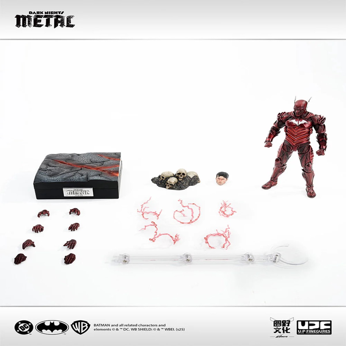 LPZZ UPF Ultra Possessional Finegures 1/12 Dark Nights: Metal Batman The Red Death Action Figure