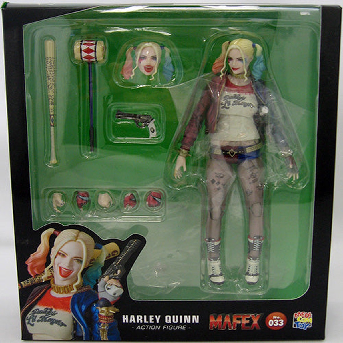 Suicide Squad 6 Inch Action Figure Mafex Series – Harley Quinn #033 (Shelf Wear Packaging)