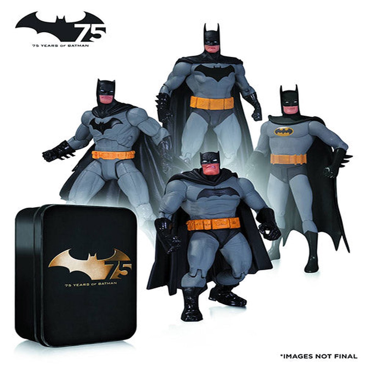 Batman 6 Inch Action Figure Special Edition – Batman 75th Anniversary Box Set