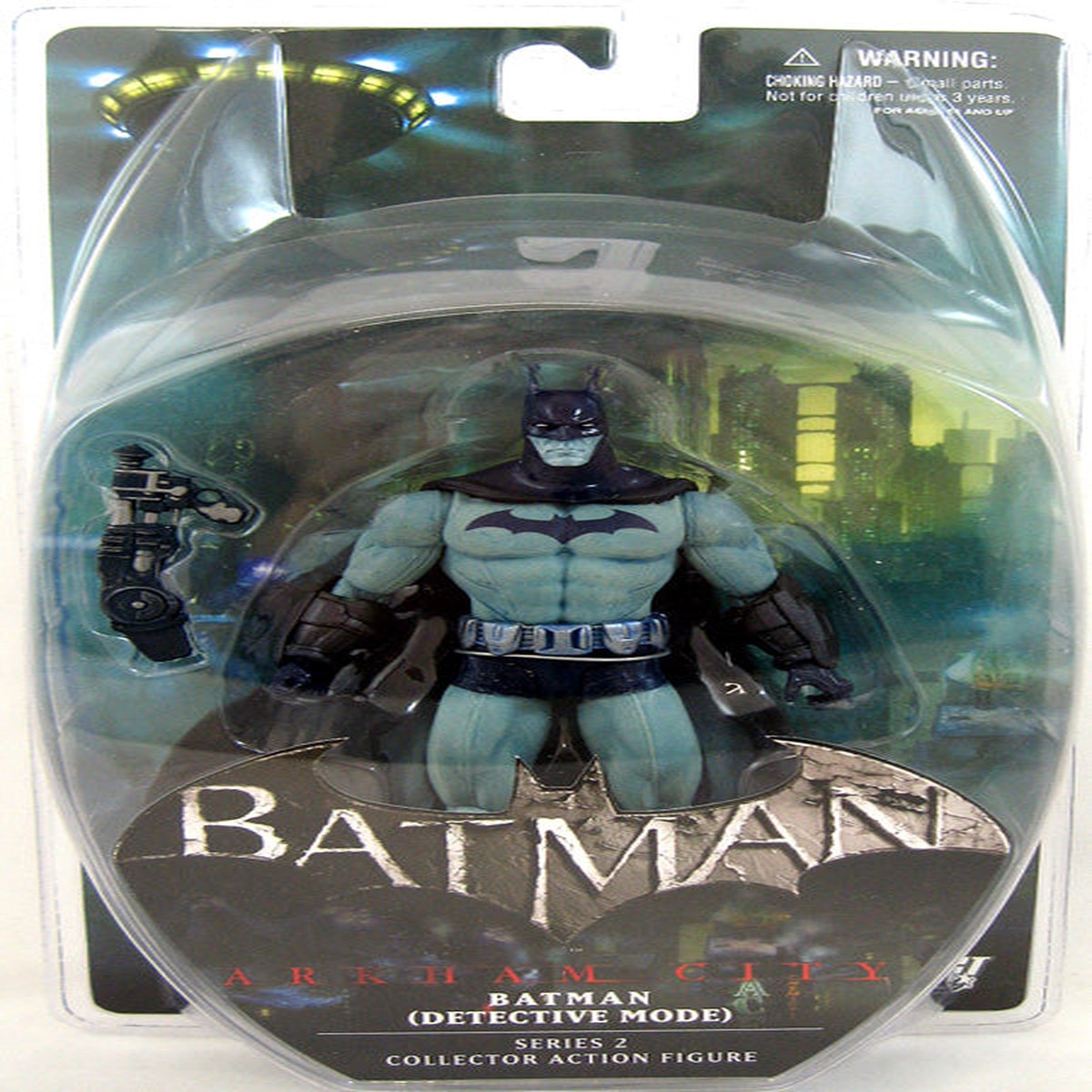 Batman Arkham City 6 Inch Action Figure Series 2 – Batman Detective Mode (Non Mint Cracked Packaging)