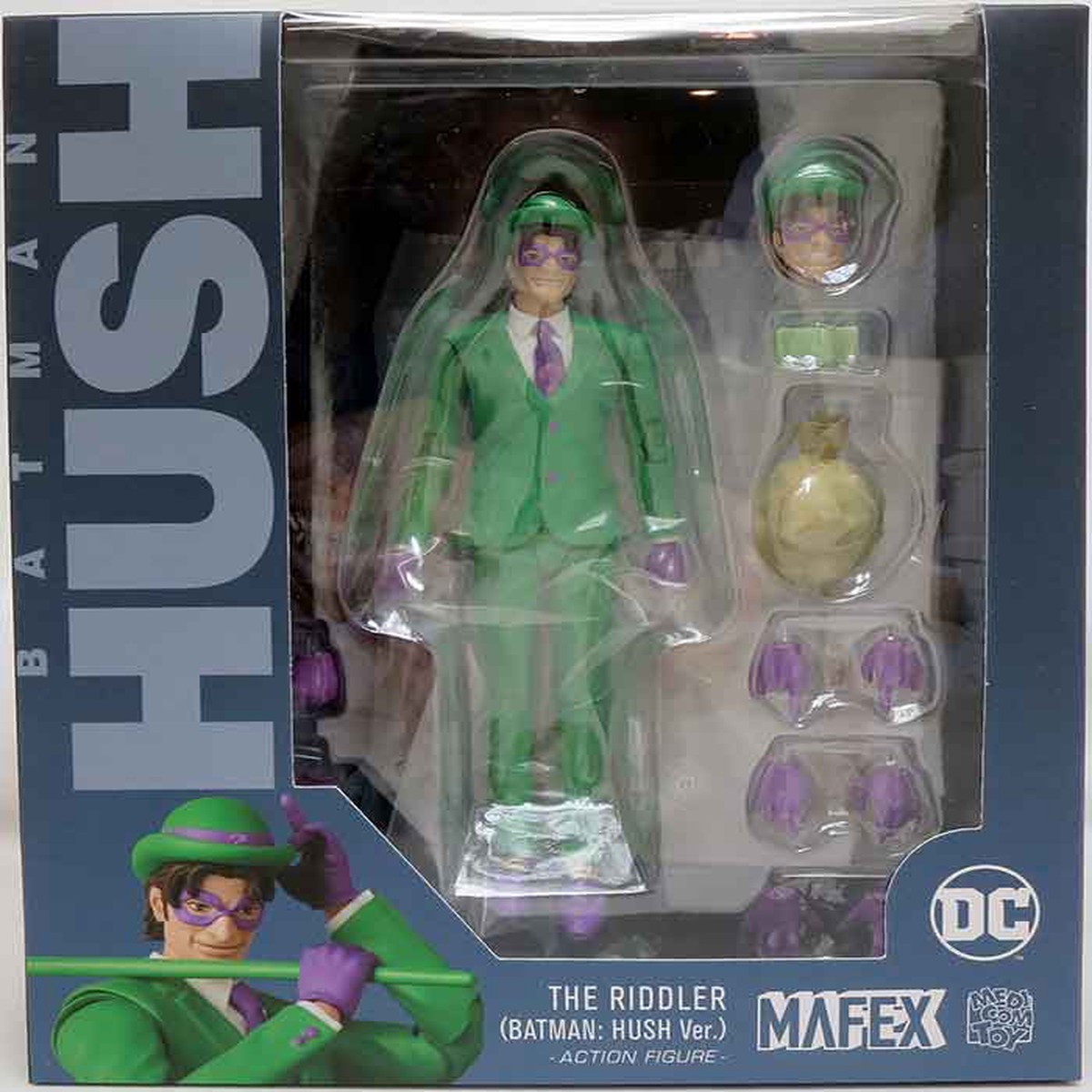 batman Hush 6 Inch Action Figure Mafex – The Riddler