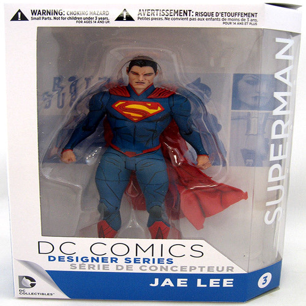 DC Comics Designer 6 Inch Action Figure Jae Lee Series 1 – Superman
