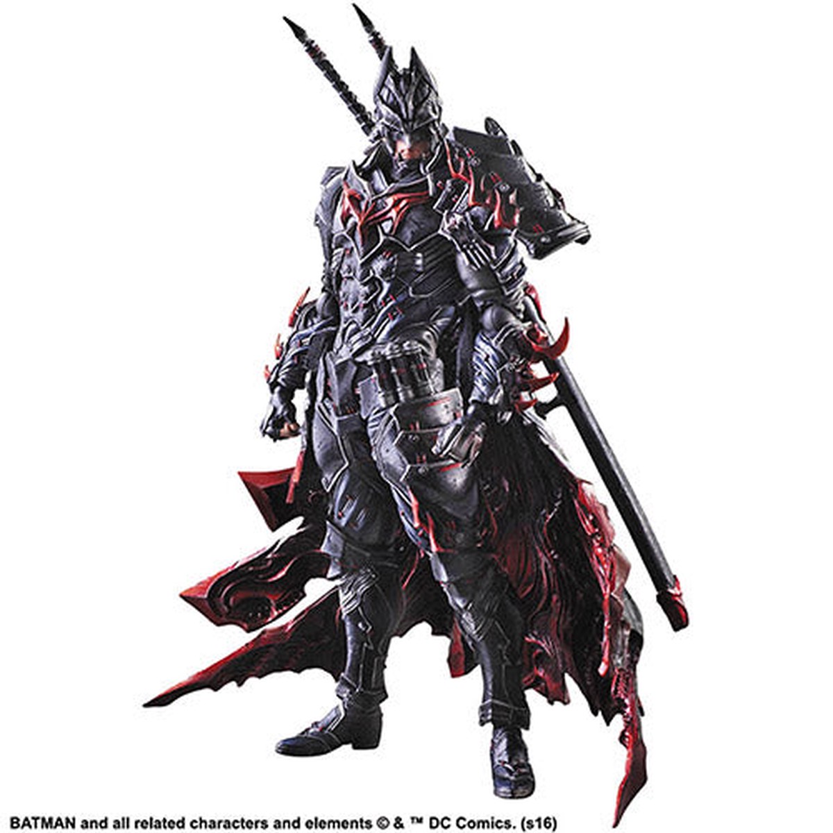 DC Comics Variant 10 Inch Action Figure Play Arts Kai Series – Batman Timeless Bushido