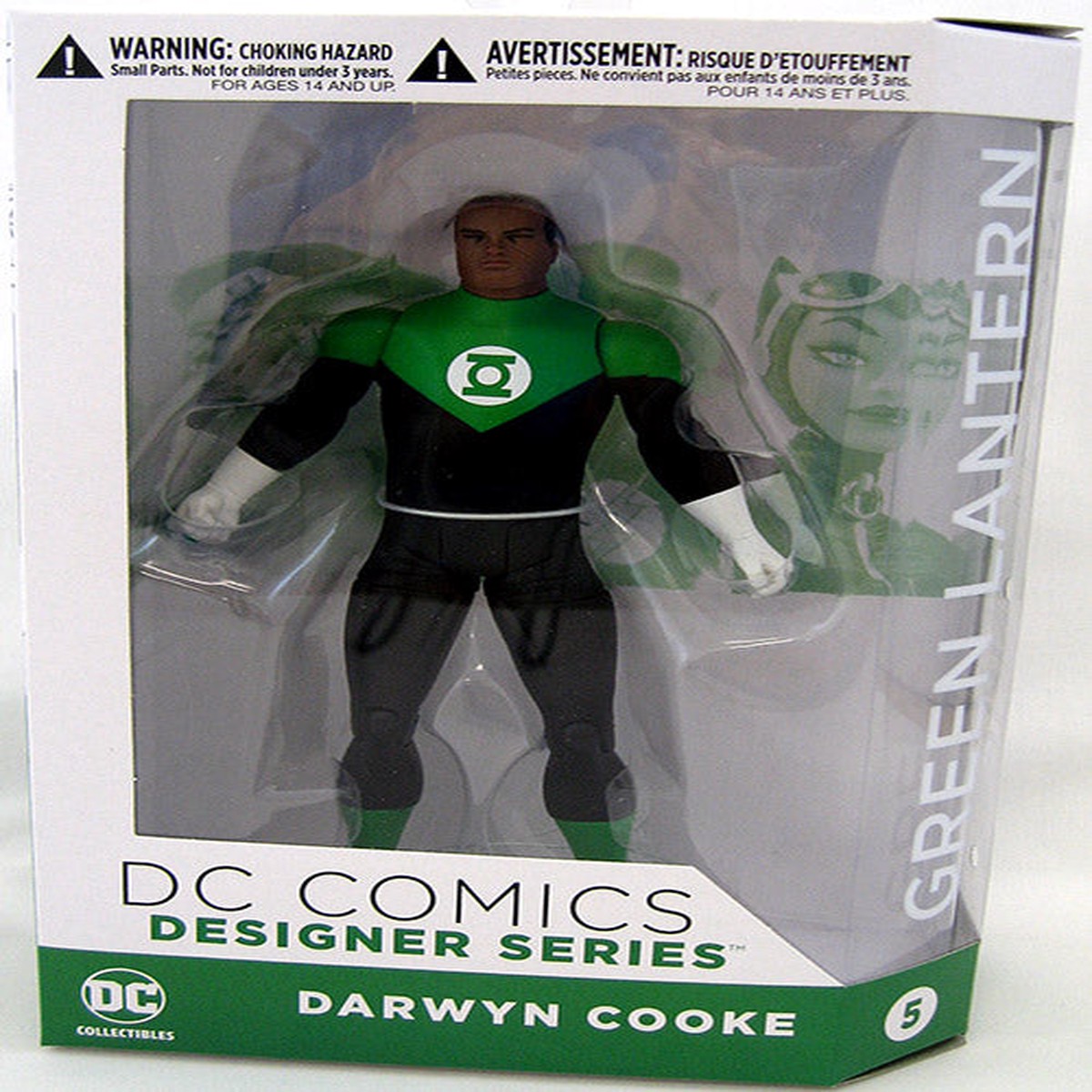 DC Designer Series 6 Inch Action Figure Darwyn Cooke Series – Green Lantern John Stewart