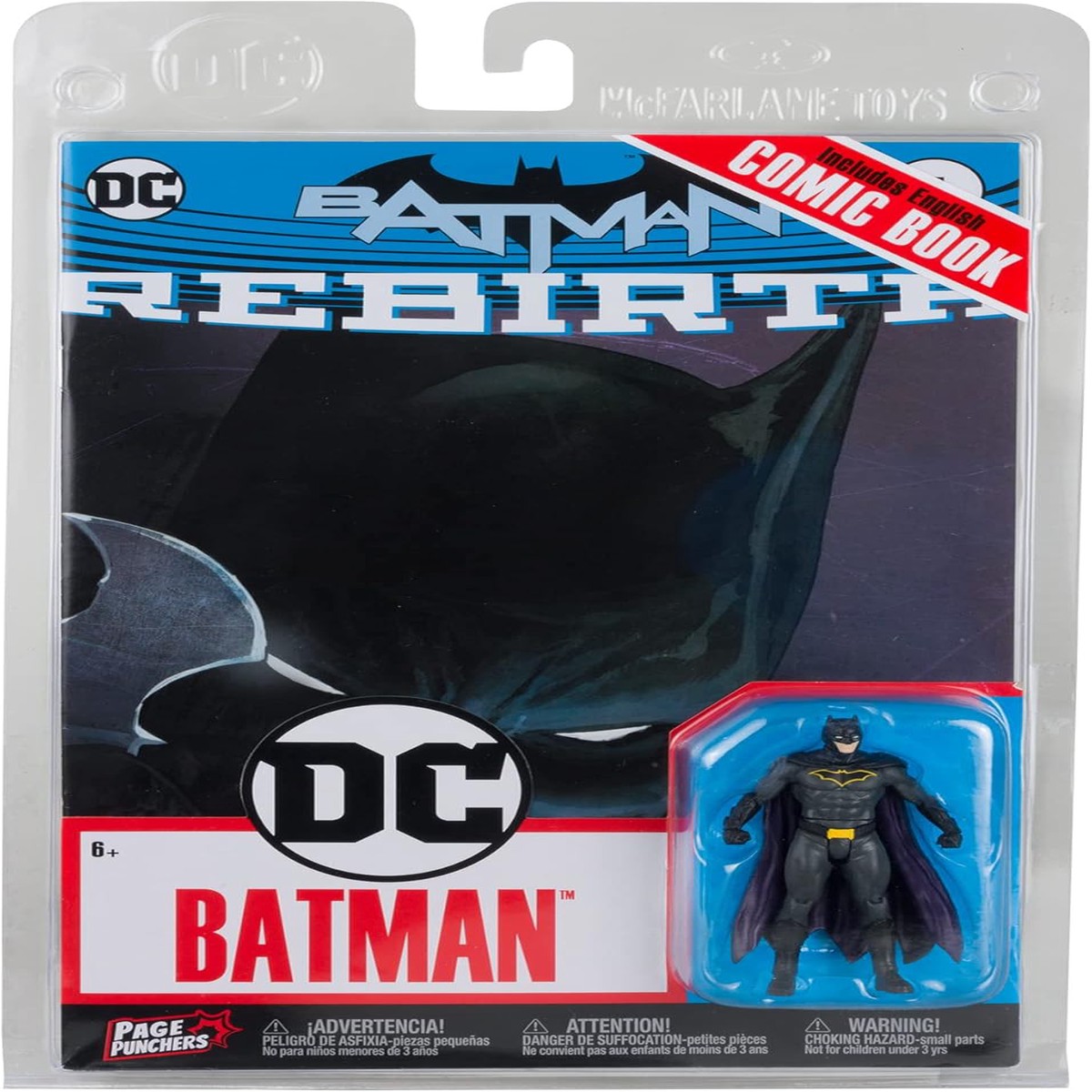 DC Direct 3 Inch Action Figure Page Punchers – Batman