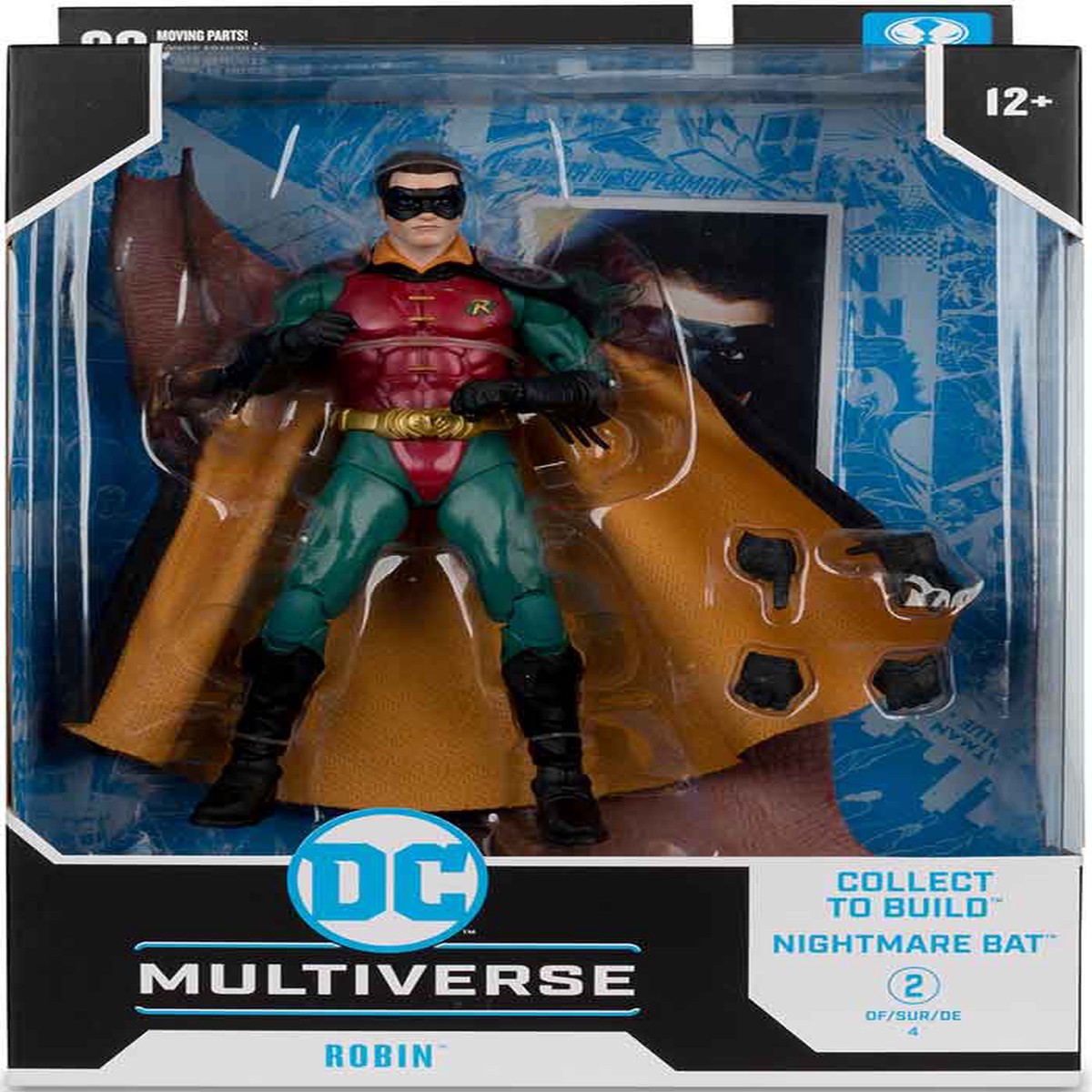 DC Multiverse Batman Forever 7 Inch Action Figure BAF Nightmare Bat – Robin