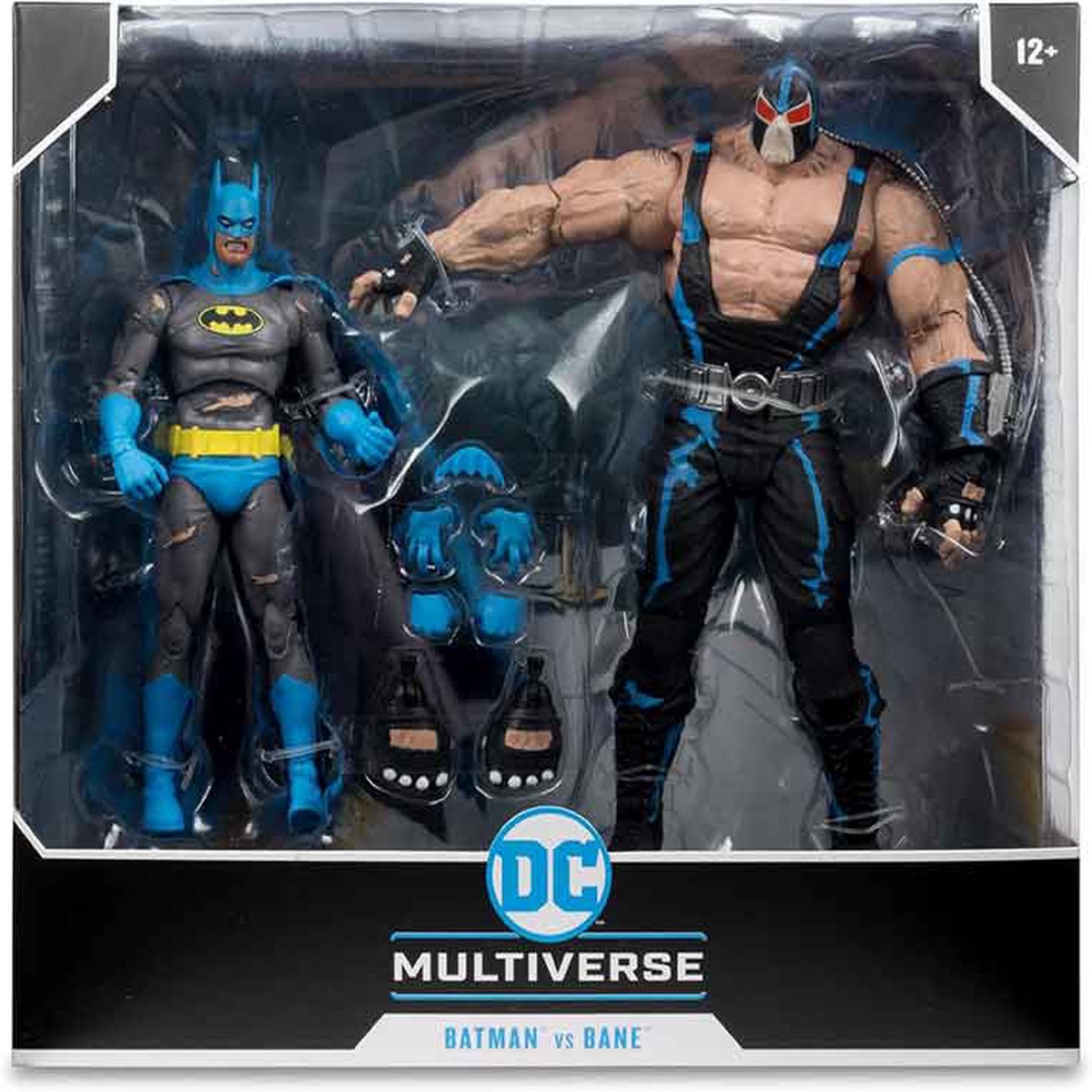 DC Multiverse Batman Knightfall 7 Inch Action Figure 2-Pack – Batman vs Bane