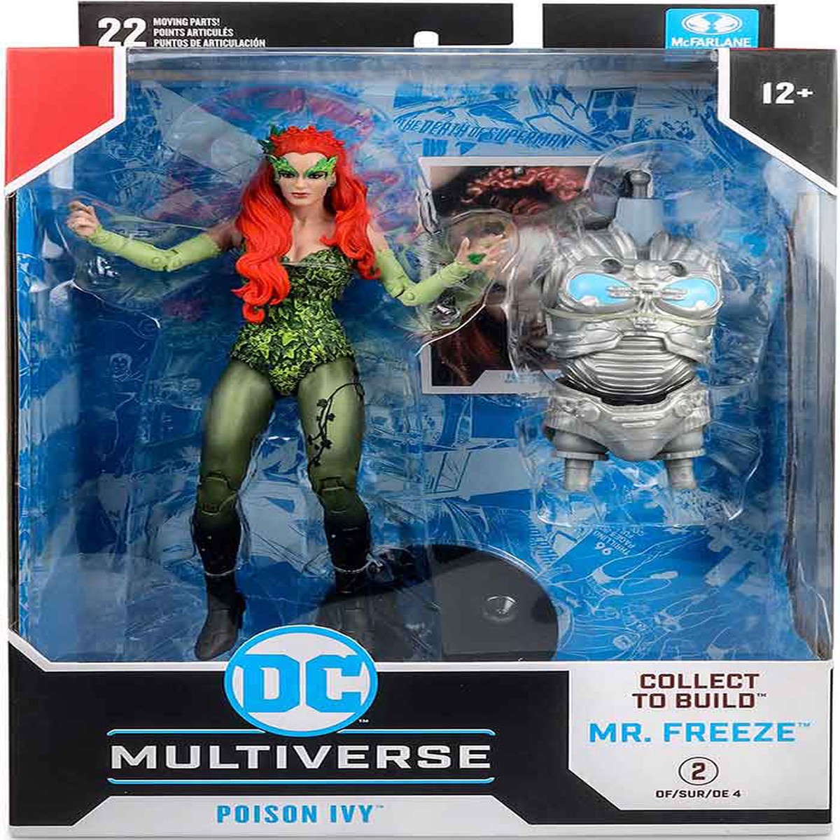 DC Multiverse Batman & Robin 7 Inch Action Figure BAF Mr. Freeze – Poison Ivy