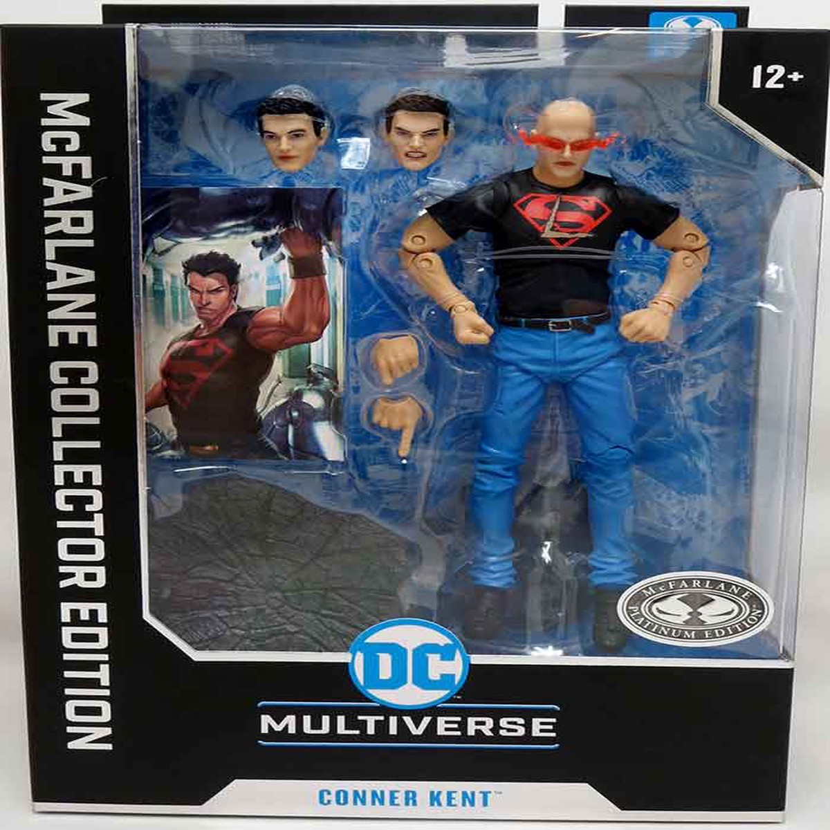 DC Multiverse Collector Edition 7 Inch Action Figure Wave 5 – Conner Kent (Teen Titans) Platinum