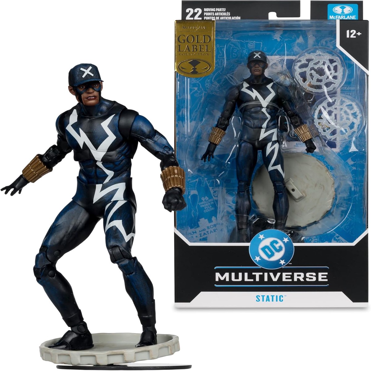DC Multiverse Trial By Fire 7 Inch Action Figure Exclusive – Static Gold Label