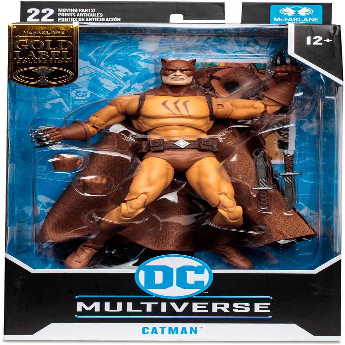 DC Multiverse Villains United 7 Inch Action Figure Exclusive – Catman Gold Label