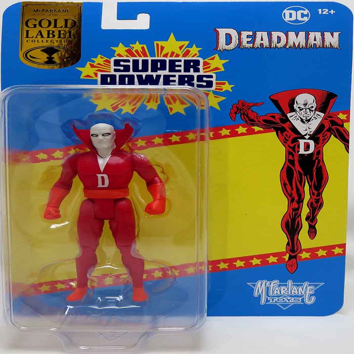 DC Super Powers 4 Inch Action Figure Wave 11 Exclusive – Deadman Gold Label (Sub-Standard Packaging)