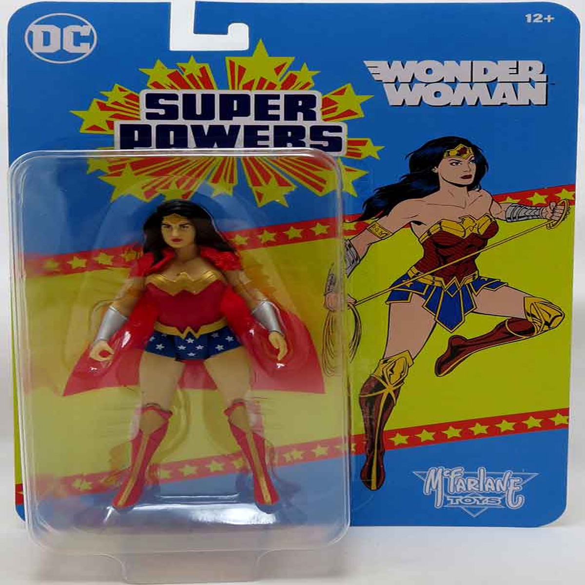 DC Super Powers 4 Inch Action Figure Wave 3 – Wonder Woman (Red Cape)