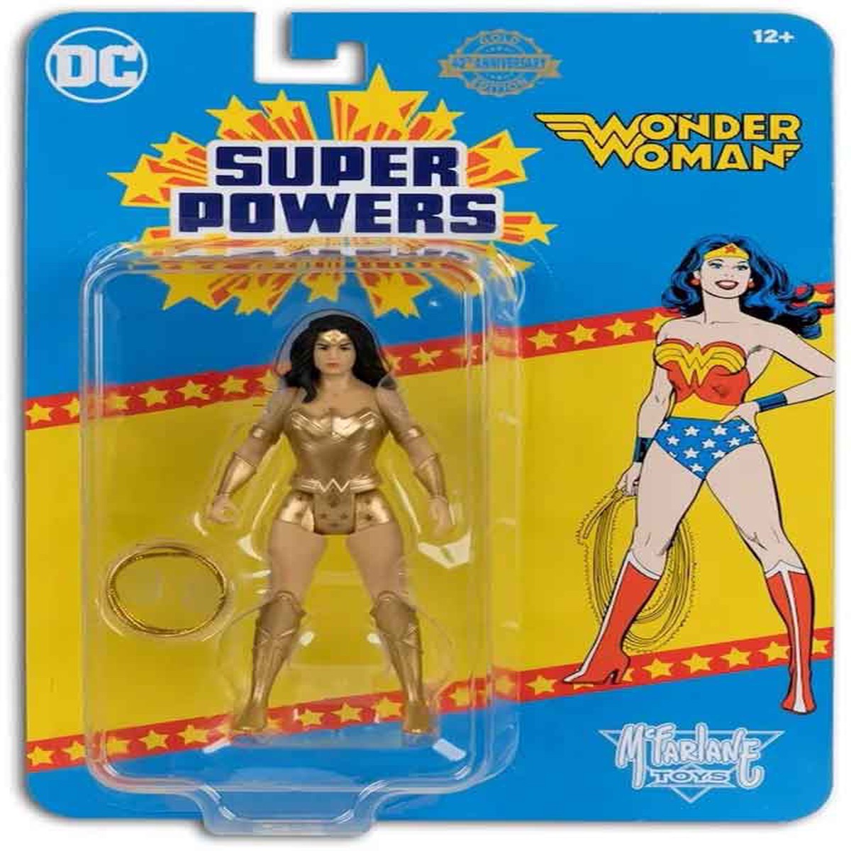 DC Super Powers 4 Inch Action Figure Wave 9 Exclusive – Wonder Woman Gold