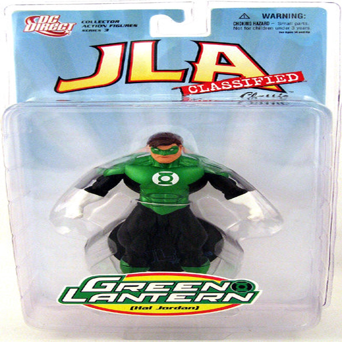 JLA Classified 6 Inch Action Figure Series 3 – Green Lantern (Shelf Wear Packaging)