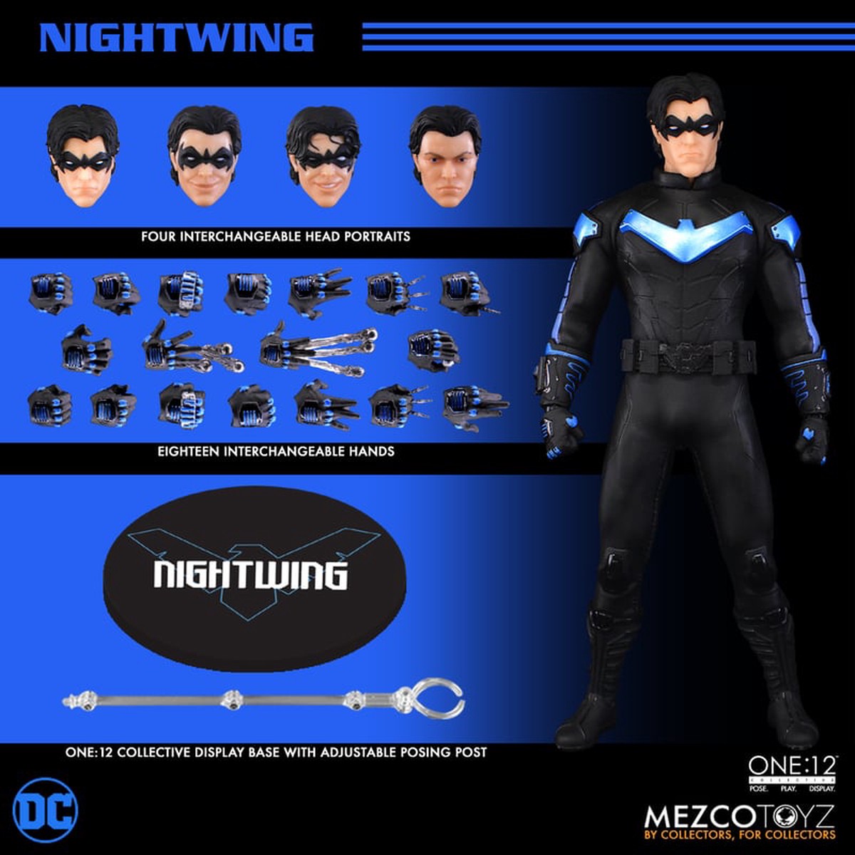 Mezco Toyz ONE:12 Collective Nightwing Action Figure