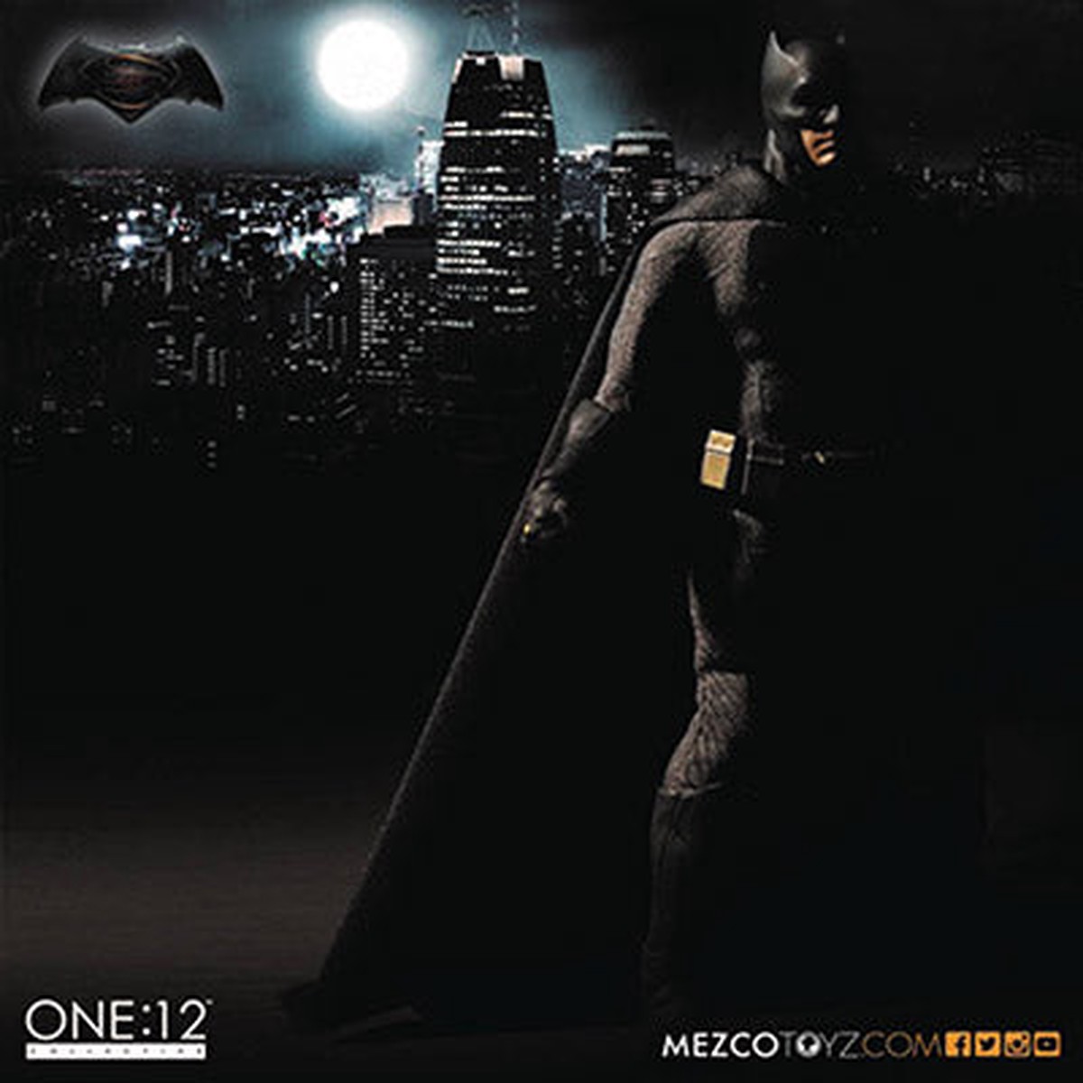 One-12 Collective 6 Inch Action Figure Batman vs Superman – Batman