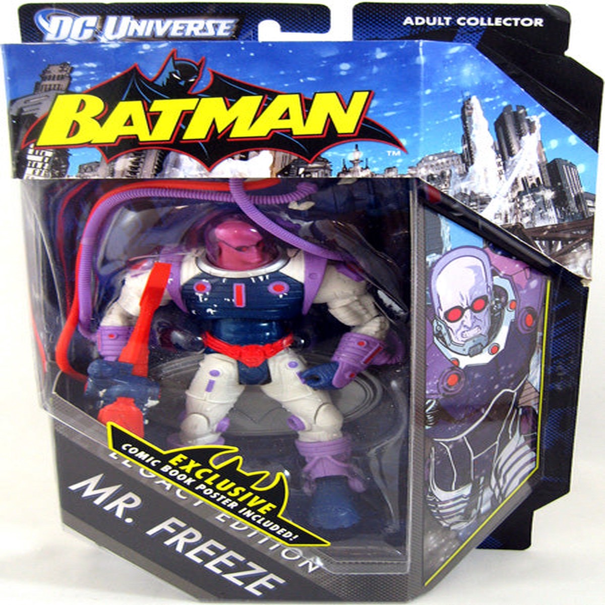 Batman Legacy 6 Inch Action Figure Wave 1 – Silver Age Mr. Freeze (Shelf Wear Packaging)
