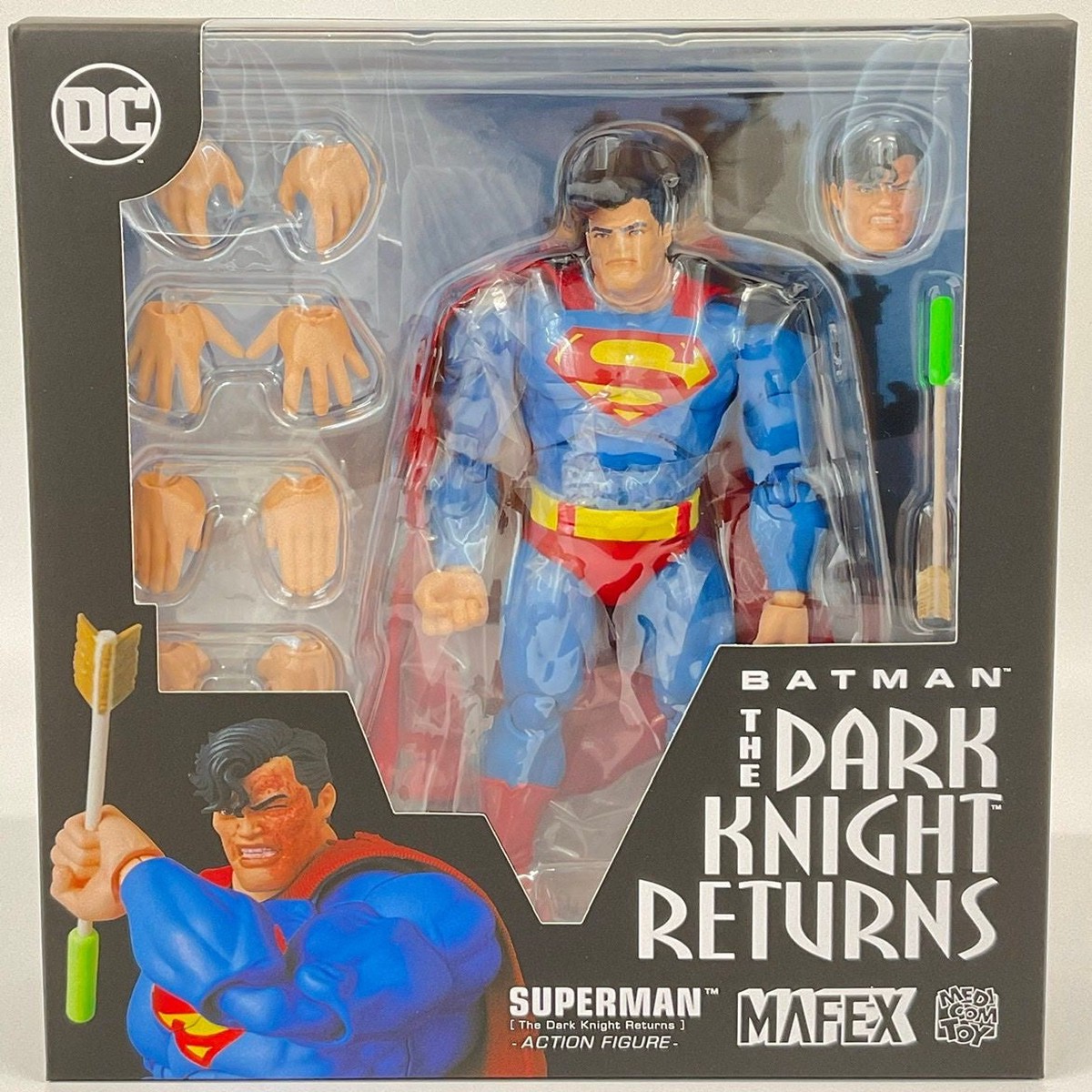 DC Comics The Dark Knight Returns 6 Inch Action Figure Mafex – Superman Reissue