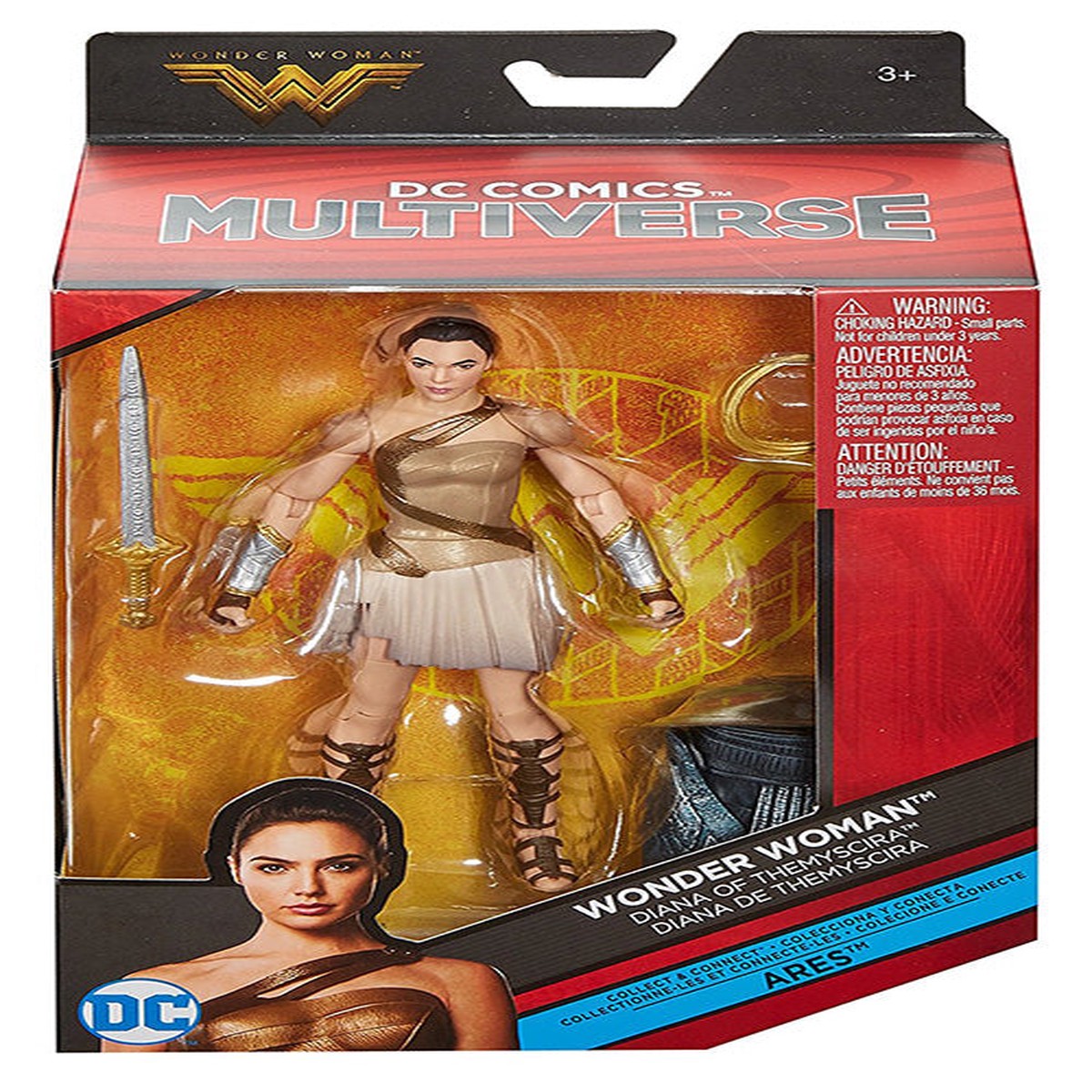 DC Multiverse 6 Inch Action Figure Ares Series – Diana Of Themyscira (Piece #3)