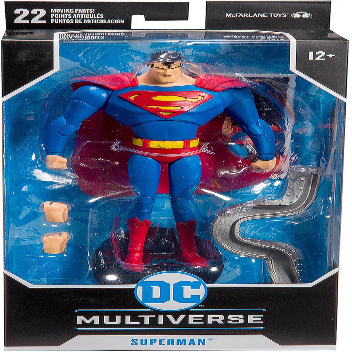 DC Multiverse 7 Inch Action Figure Animated Series – Superman