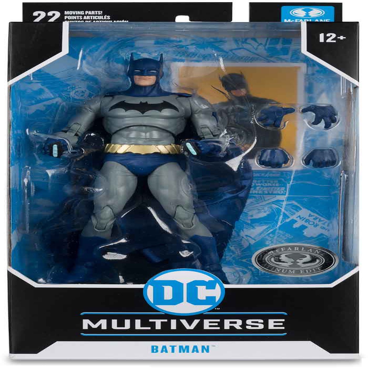 DC Multiverse Batman Reborn 7 Inch Action Figure Exclusive – Batman Platinum