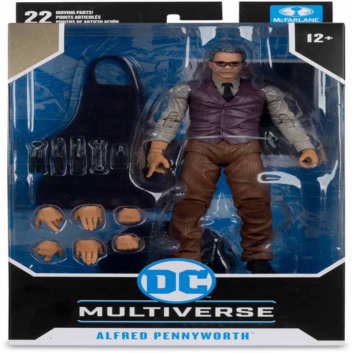 DC Multiverse Batman v Superman Dawn of Justice 7 Inch Action Figure – Alfred Pennyworth