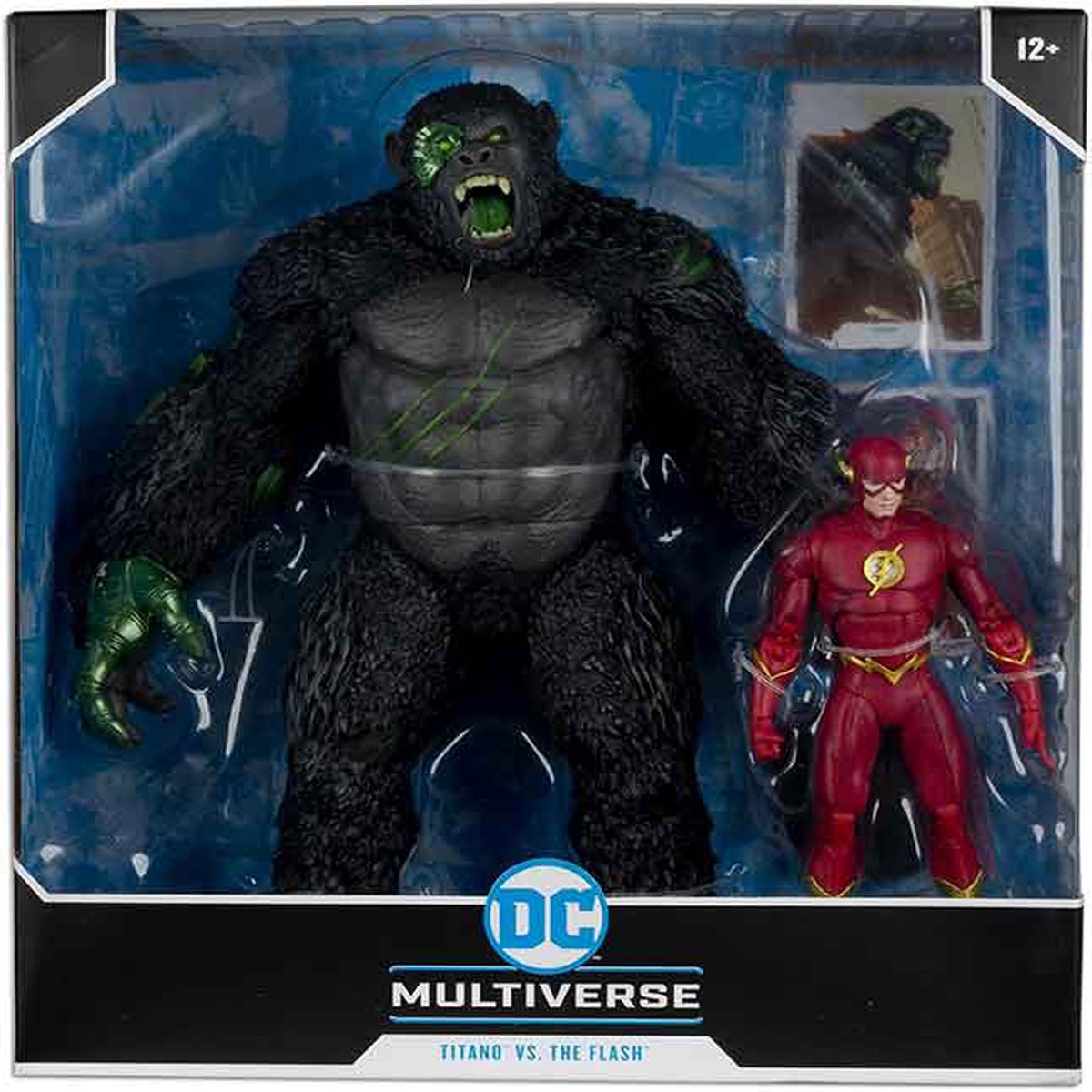 DC Multiverse Comics 7 Inch Scale Action Figure 2-Pack – Titano vs The Flash