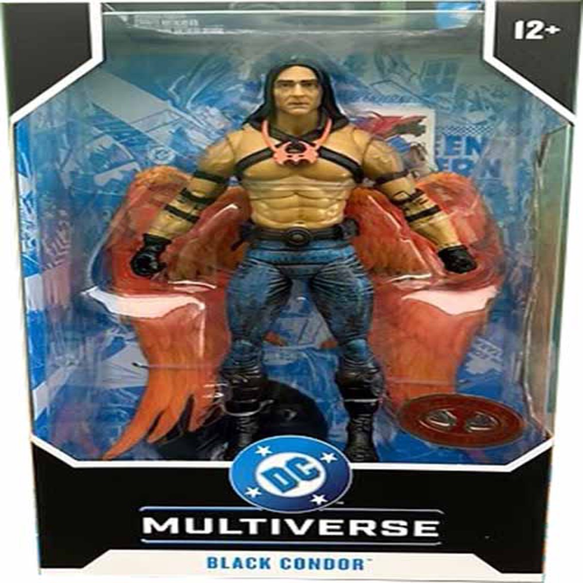 DC Multiverse DC Classic 7 Inch Action Figure Exclusive – Black Condor Red Platinum