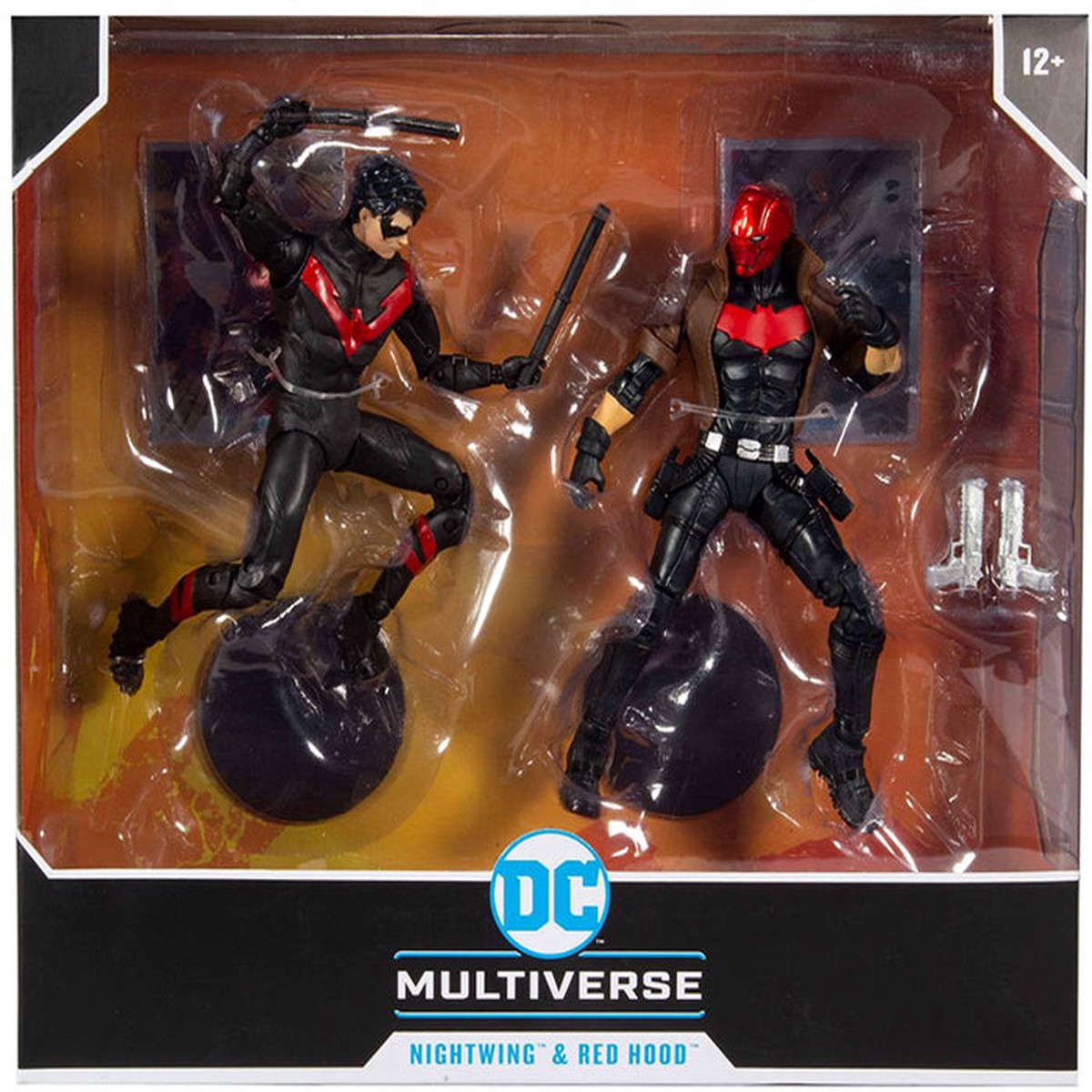 DC Multiverse DC Comics 7 Inch Action Figure 2-Pack Exclusive – Nightwing & Red Hood