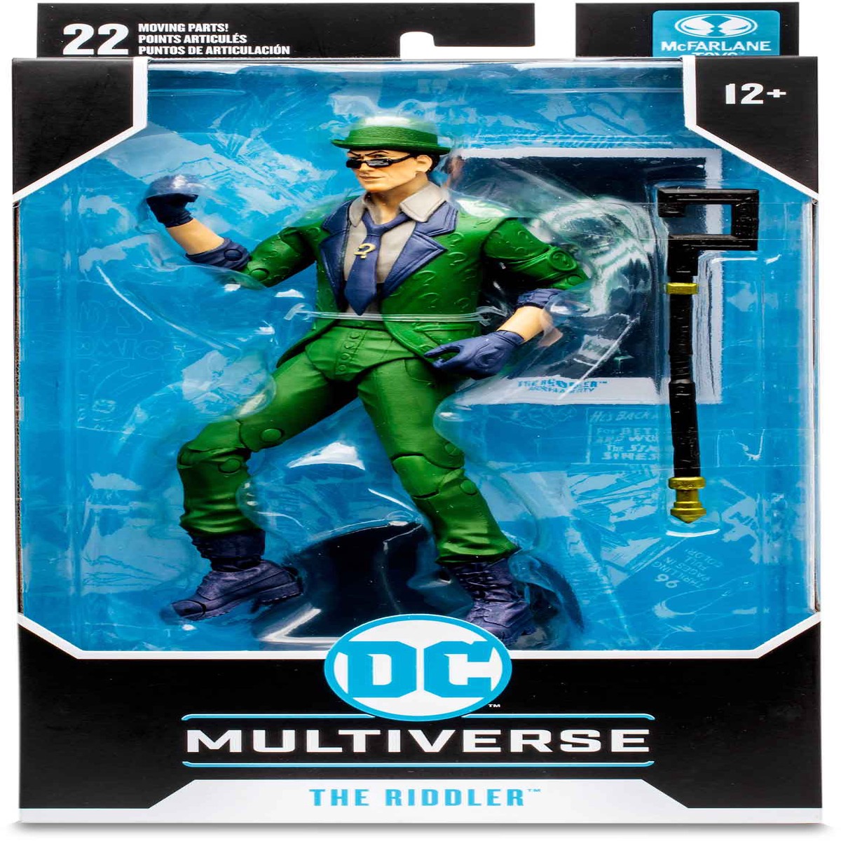 DC Multiverse Gaming 7 Inch Action Figure Wave 9 – The Riddler (Arkham City)