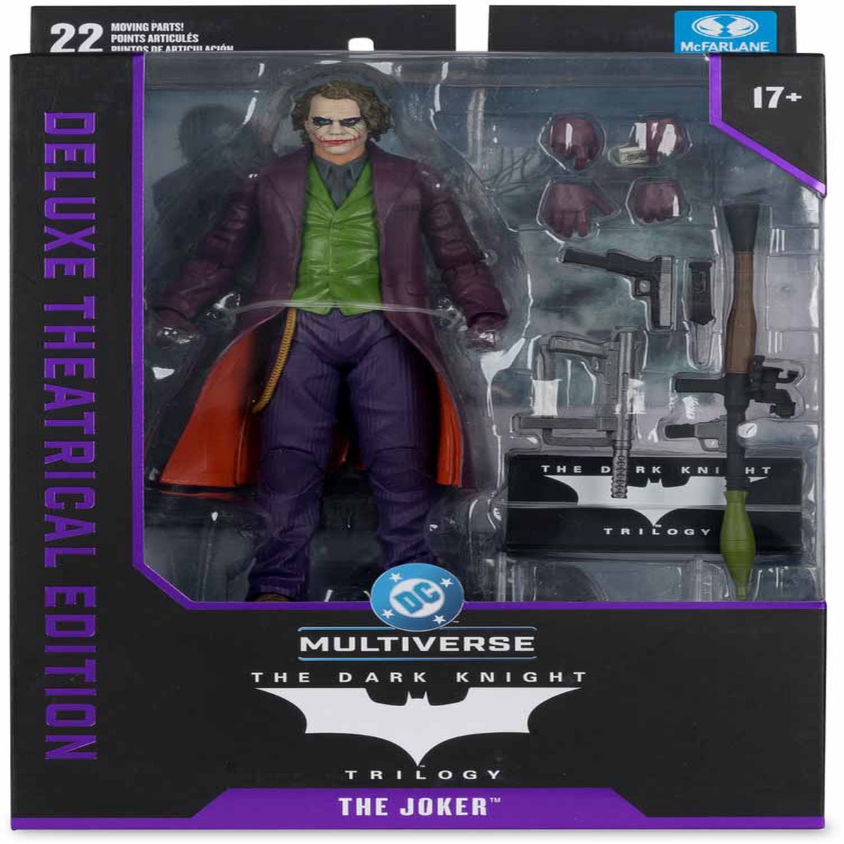 DC Multiverse The Dark Knight 7 Inch Action Figure Theatrical Edition – The Joker