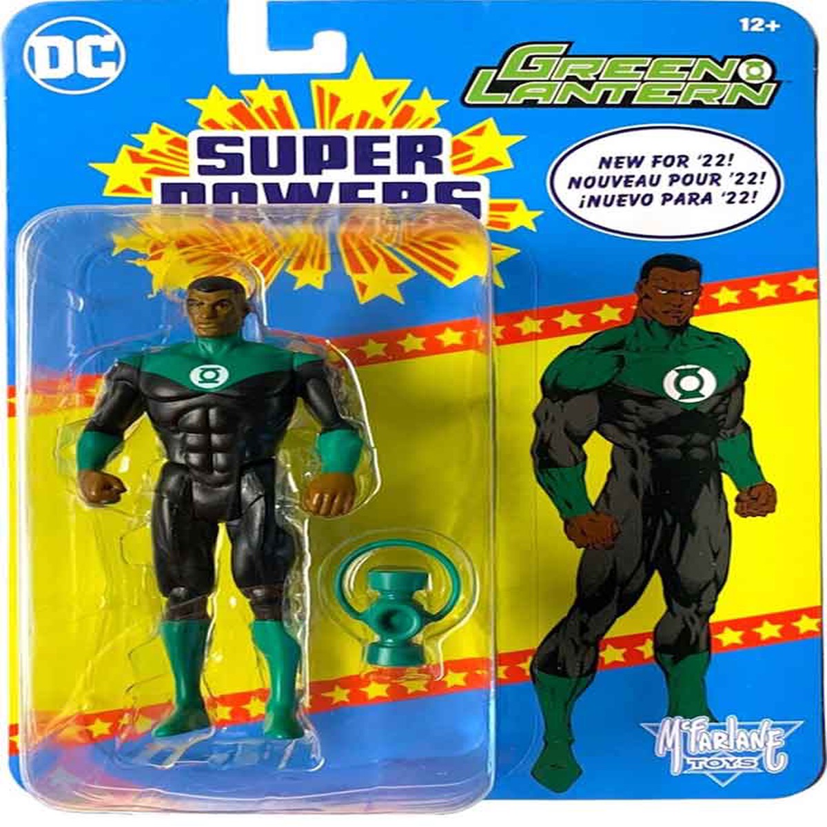 DC Super Powers 4 Inch Action Figure Wave 2 – Green Lantern John Stewart