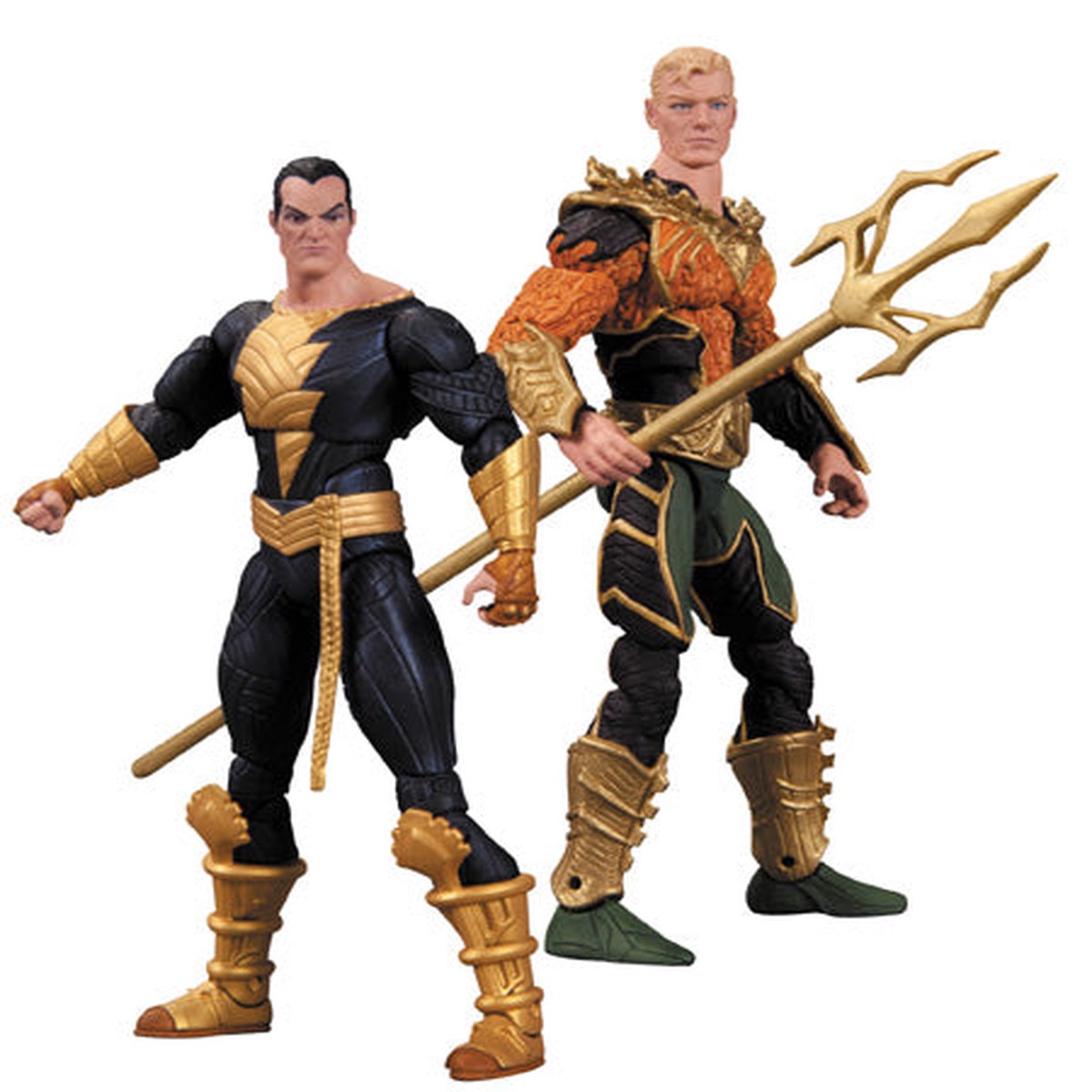 Injustice Gods Among Us 3.75 Inch Action Figure 2-Pack Series – Aquaman vs Black Adam (Shelf Wear Packaging)