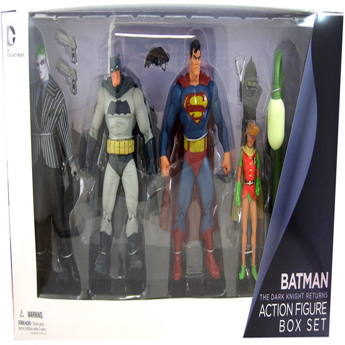Batman The Dark Knight Returns 6 Inch Action Figure Box Set Series – Dark Knight Returns 4-Pack 1st Edition No Red Sticker