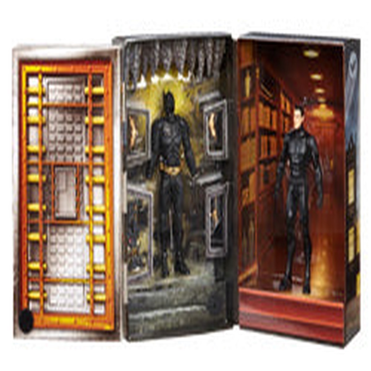 Batman The Dark Knight Rises 6 Inch Action Figure Movie Masters – Bruce Wayne to Batman SDCC 2012 (Previously Opened and Displayed)