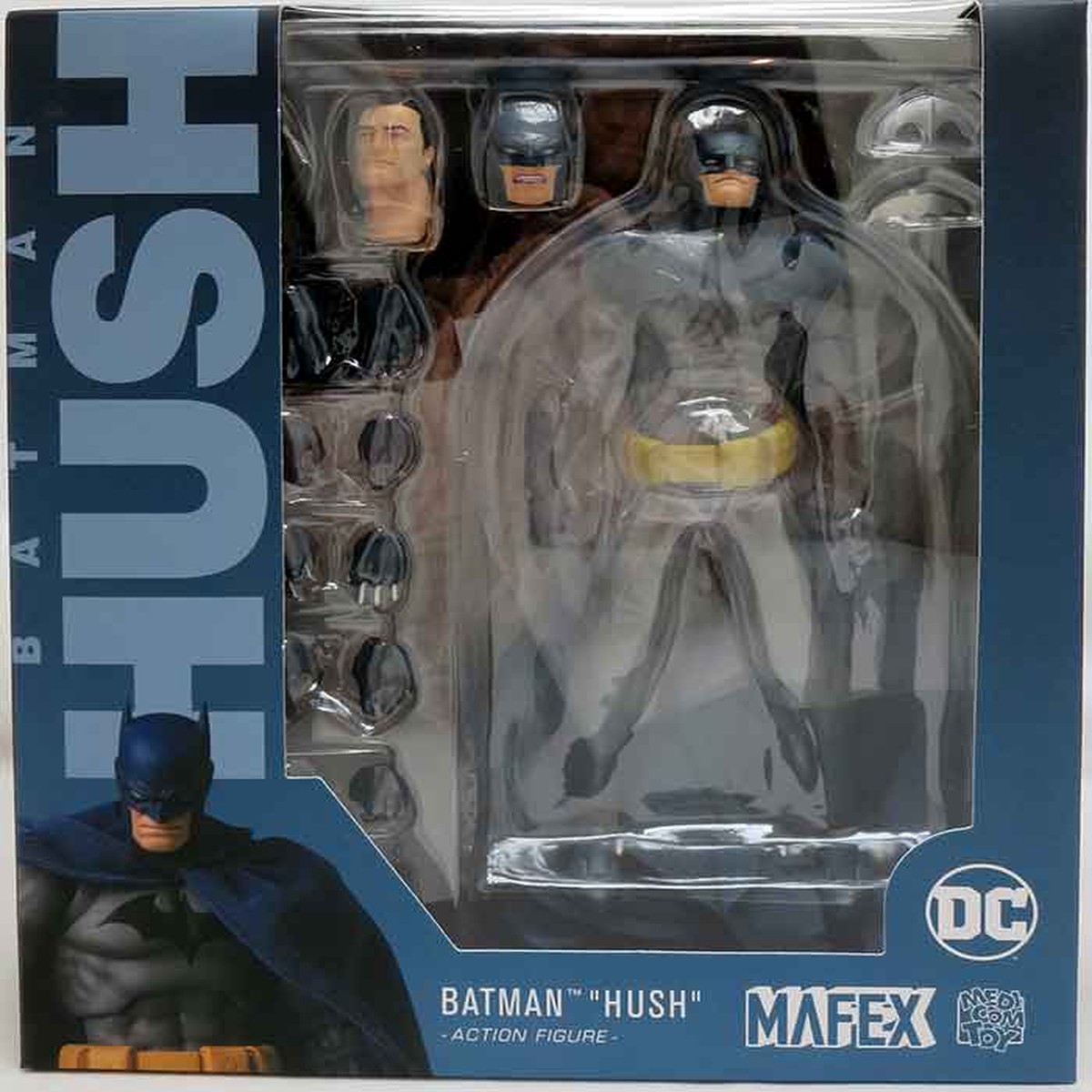 DC Comics Batman Hush 6 Inch Action Figure Mafex – Batman #105 Reissue (Sub-Standard Packaging)
