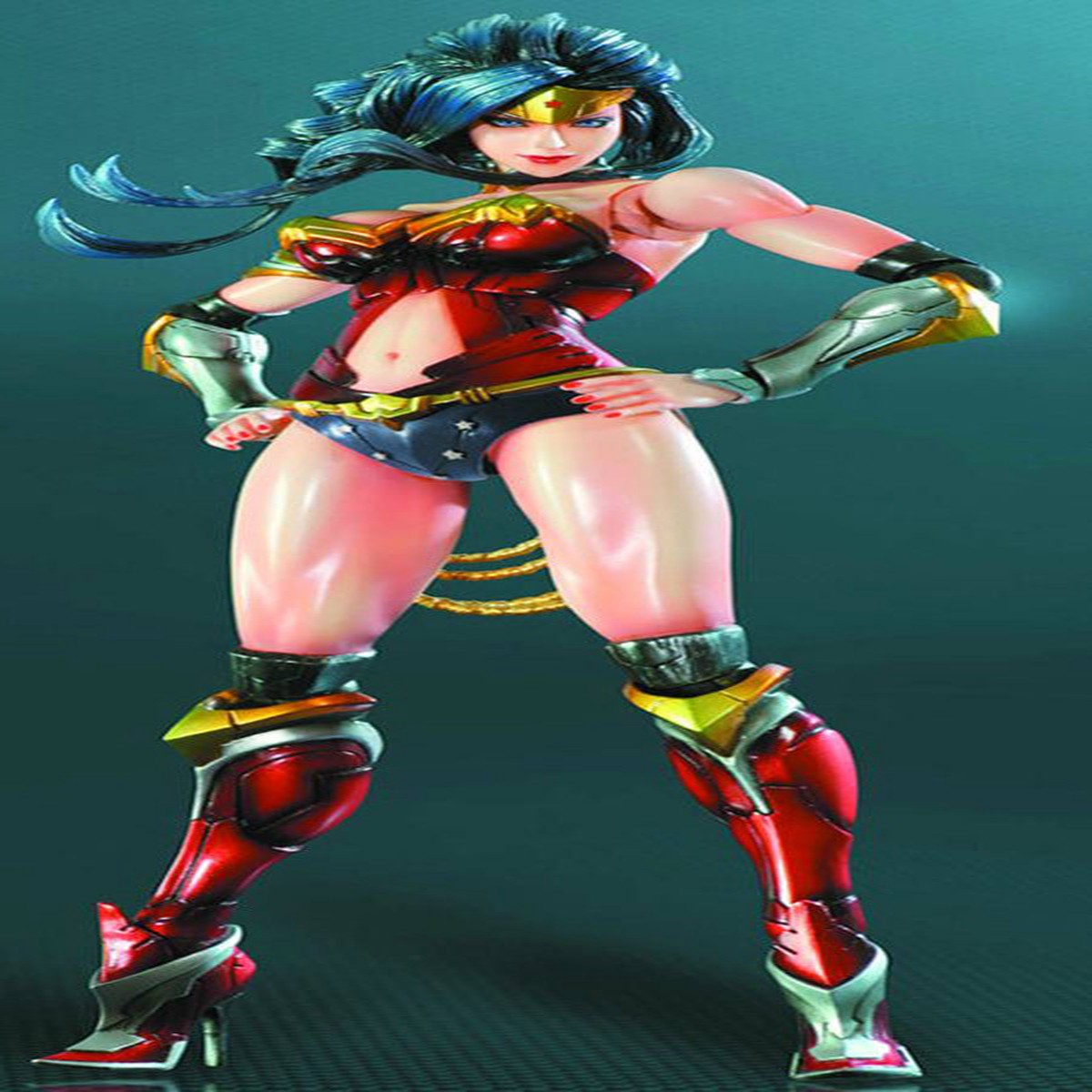 Dc Comics Variant 10 Inch Action Figure Play Arts kai – Manga Wonder Woman