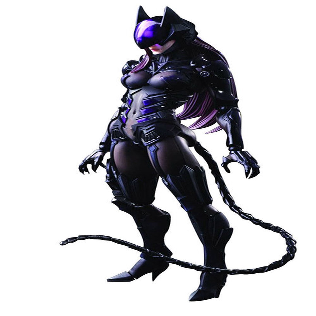 DC Comics Variants 11 Inch Action Figure Play Arts Kai – Catwoman (Sub-Standard Packaging)