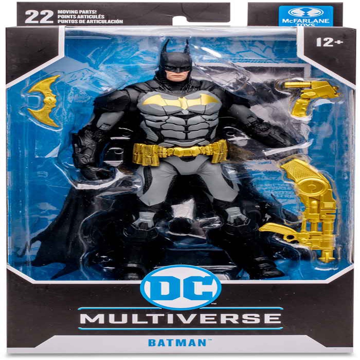 DC Multiverse Arkham Knight 7 Inch Action Figure – Batman with Prestige Suit