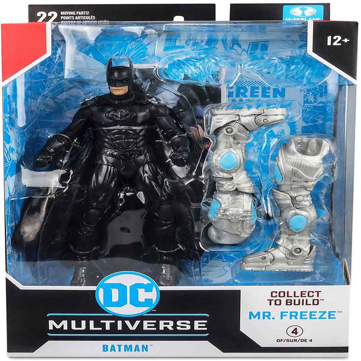 DC Multiverse Batman & Robin 7 Inch Action Figure BAF Mr. Freeze – Batman (Sub-Standard Packaging)