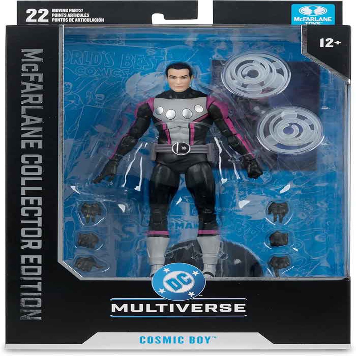 DC Multiverse Final Crisis 7 Inch Action Figure Collector Edition – Cosmic Boy (Pink Stripe)