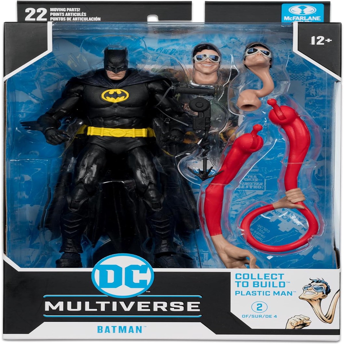 DC Multiverse JLA 7 Inch Action Figure BAF Plastic Man – Batman