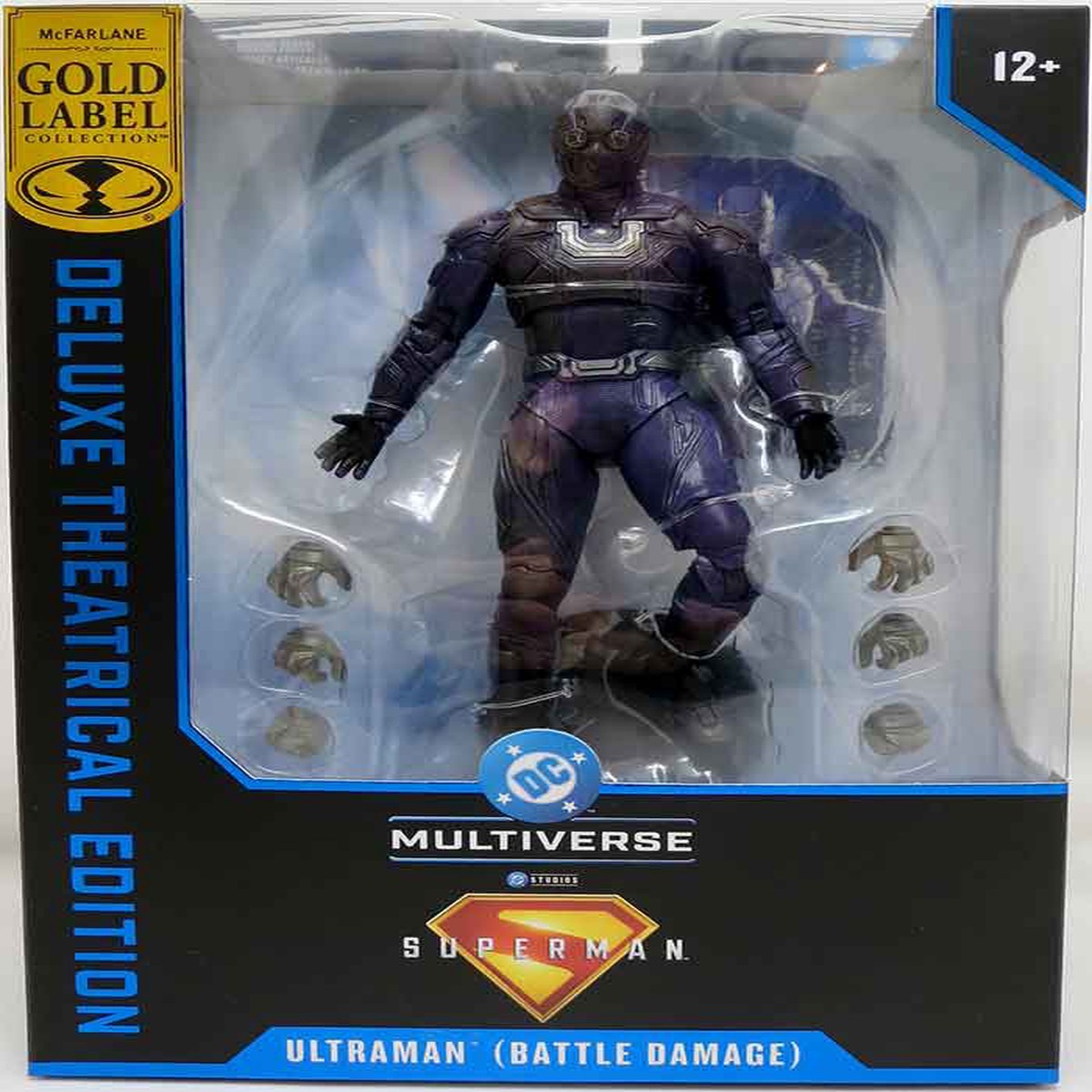 DC Multiverse Superman Movie 7 Inch Action Figure Deluxe Exclusive – Ultraman Battle Damaged Gold Label