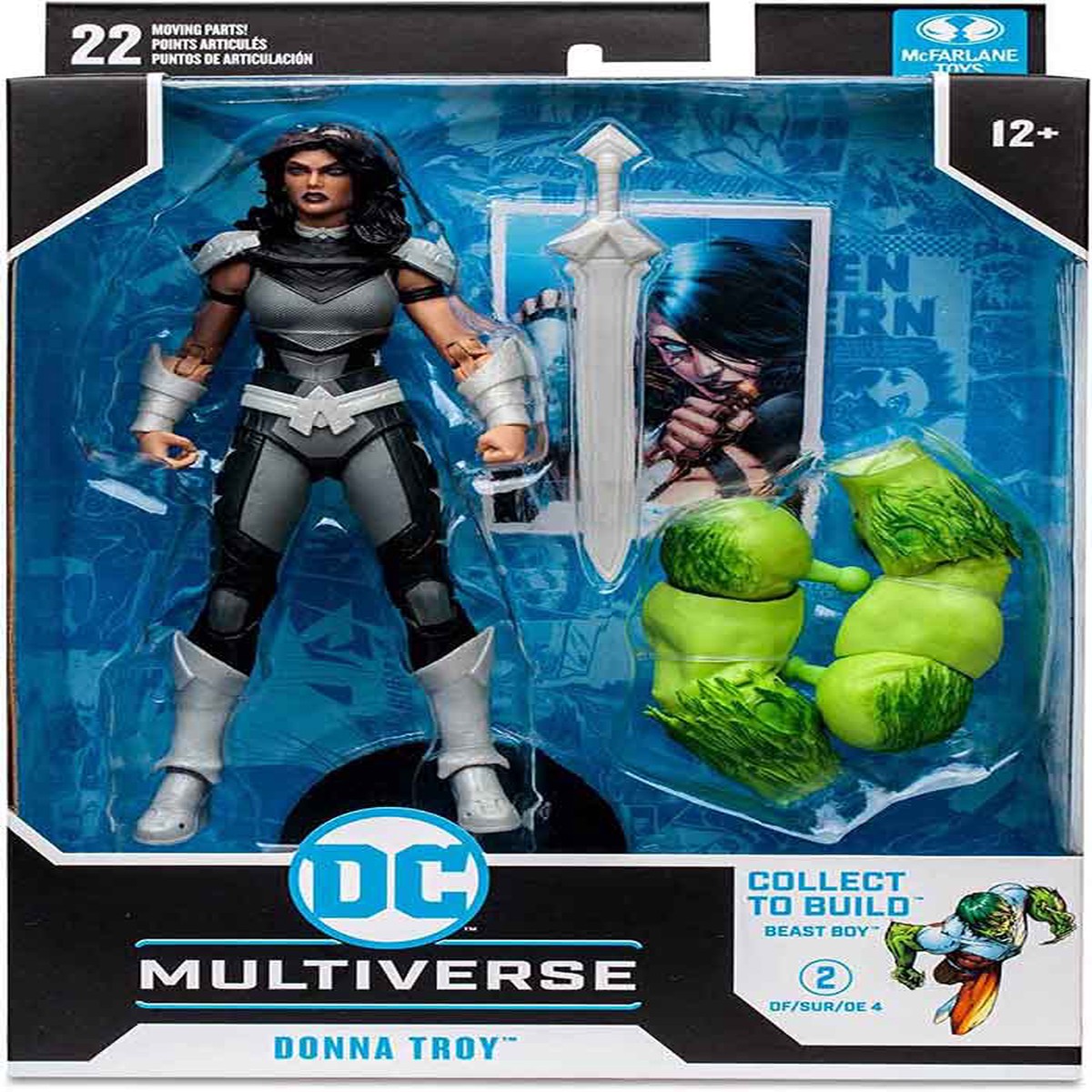 DC Multiverse Teen Titans 7 Inch Action Figure BAF Beast Boy – Donna Troy